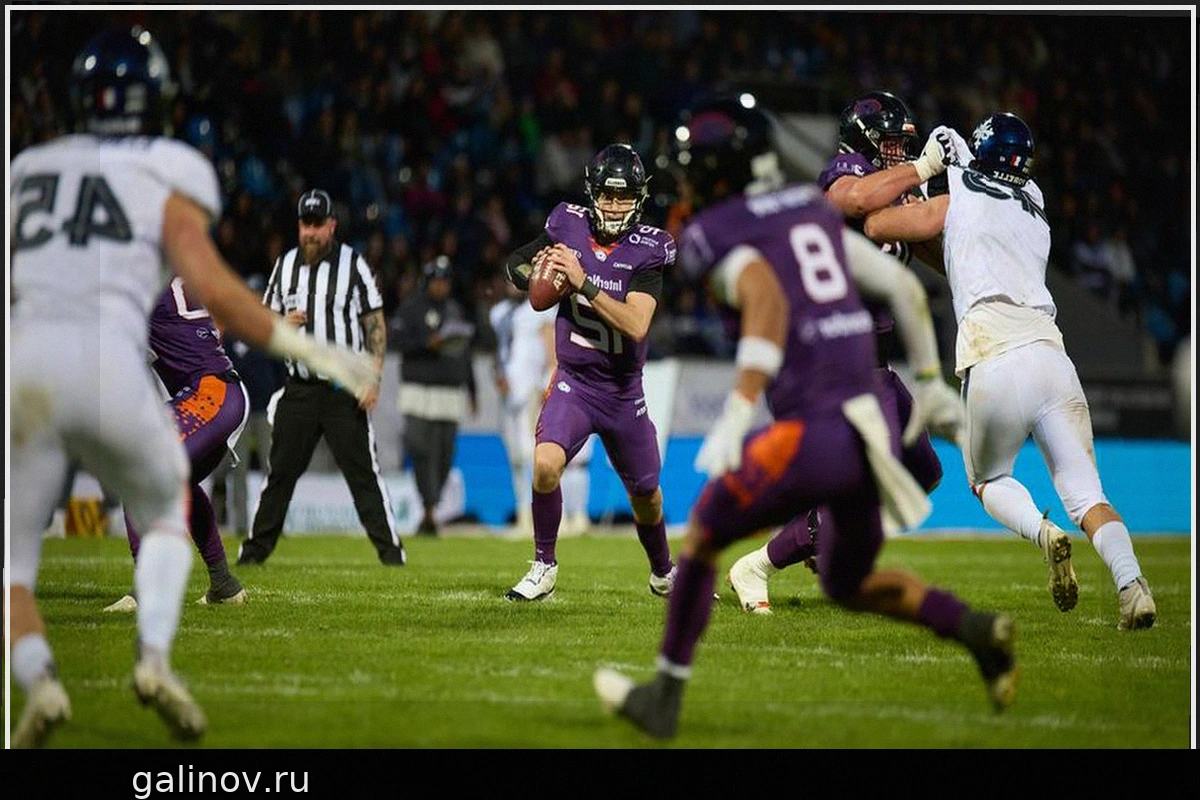 Американский футбол: Frankfurt Galaxy потерпели обидное поражение в первом матче