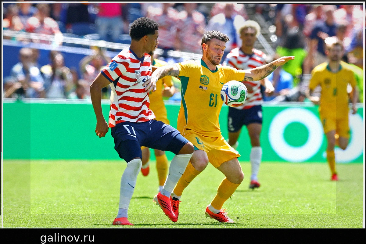Сборная США победила Австралию в матче чемпионата мира